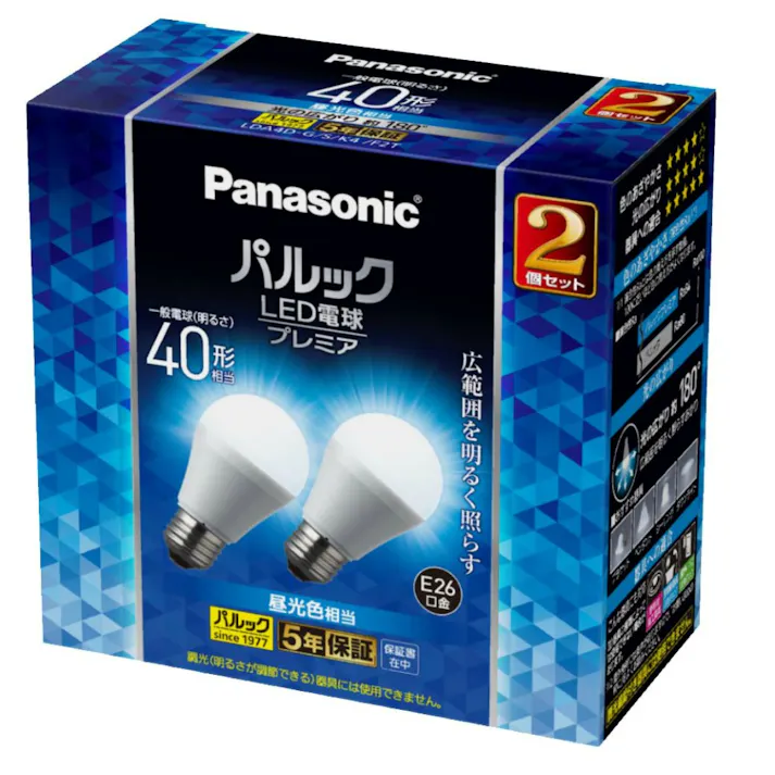 LDA4DGSK4F2T LED電球 一般電球タイプ(E26口金)2個入り ×1点【送料込み】 #hrm-4549980719756