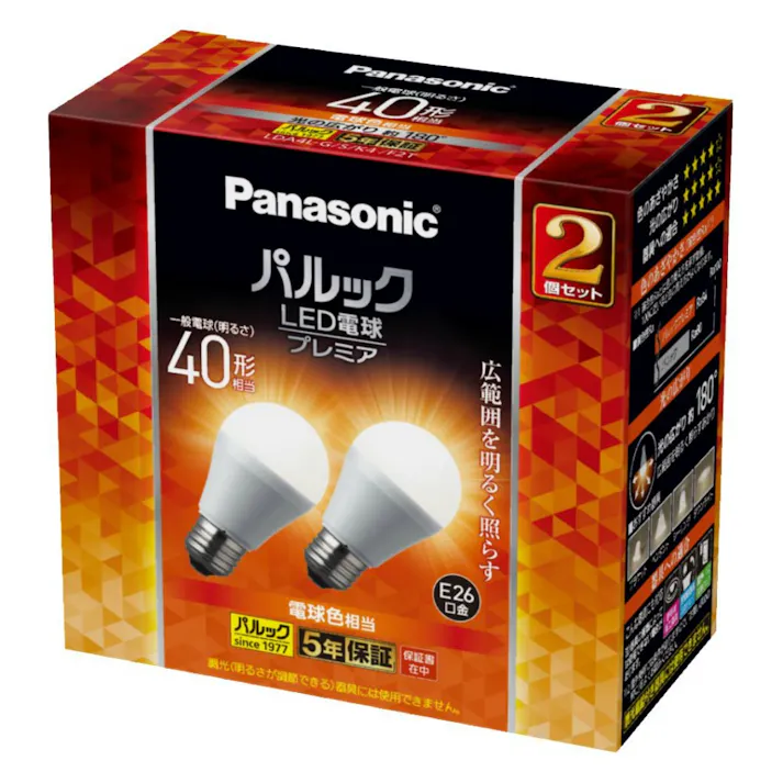 LDA4LGSK4F2T LED電球 一般電球タイプ(E26口金)2個入り ×1点【送料込み】 #hrm-4549980719817