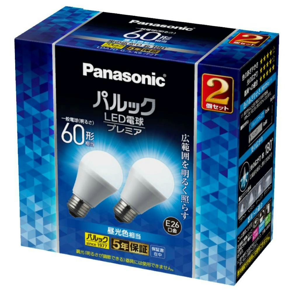 【5点まとめ買い】ＬＤＡ７ＤＧＳＫ６Ｆ２Ｔ ＬＥＤ電球 一般電球タイプ（Ｅ２６口金）２個入り × 5点【送料込み】 ＃hrm-4549980719992