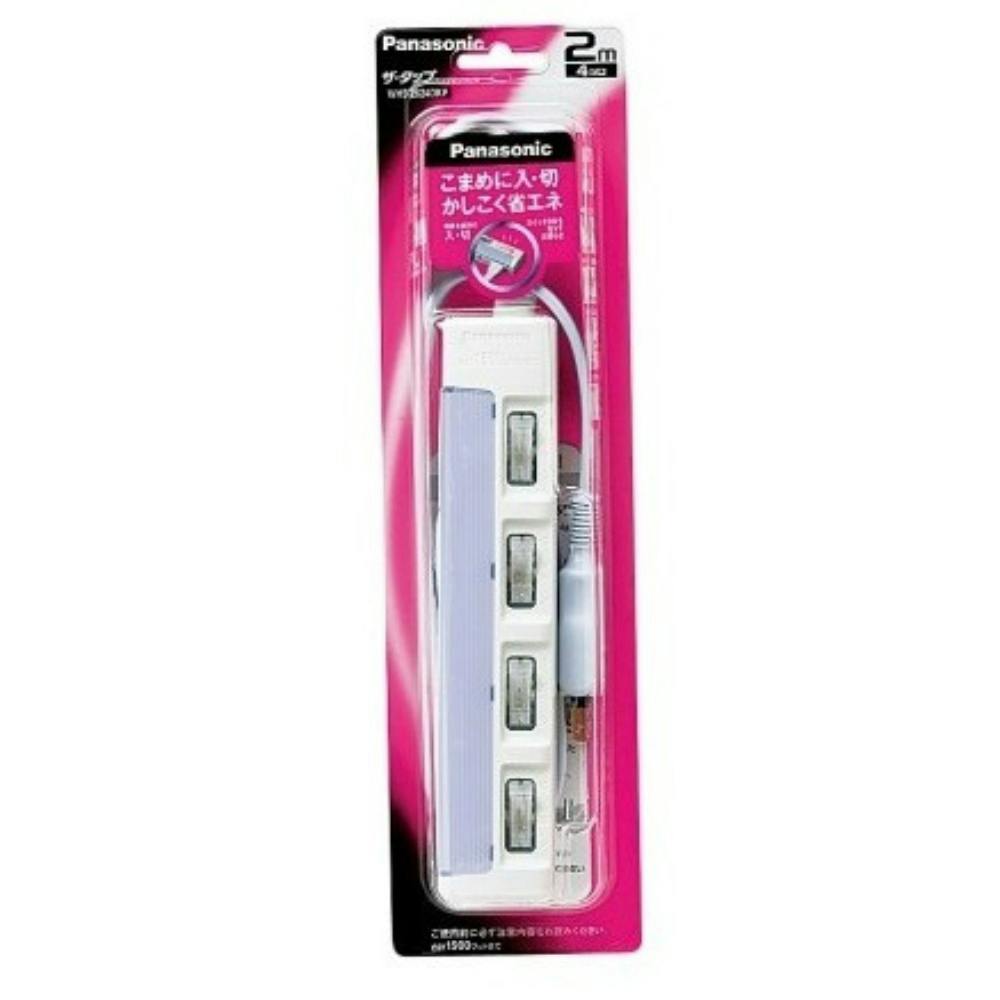 ＷＨＳ２６２４ＤＫＰザ・タップスイッチ４口２Ｍ ×1点【送料込み】 ＃hrm-4547441383874