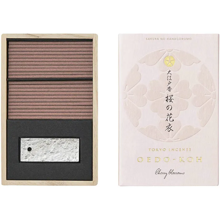 【6点まとめ買い】大江戸香 桜の花衣 スティック60本入 香立付 × 6点【送料込み】 #hrm-4902125382039