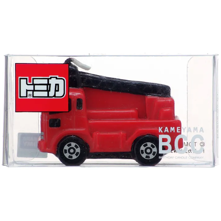トミカキャンドル はしご車 ×1点【送料込み】 #hrm-4901435884097