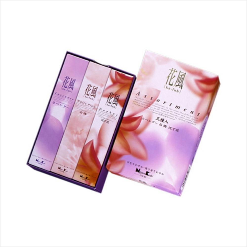 花風 三種入(ラベンダー/白梅/沈丁花) × 30点 #hrm-4902125274983 神具・仏具 花風 三種入(ラベンダー/白梅/沈丁花) × 30点 #hrm-4902125274983 神具・仏具