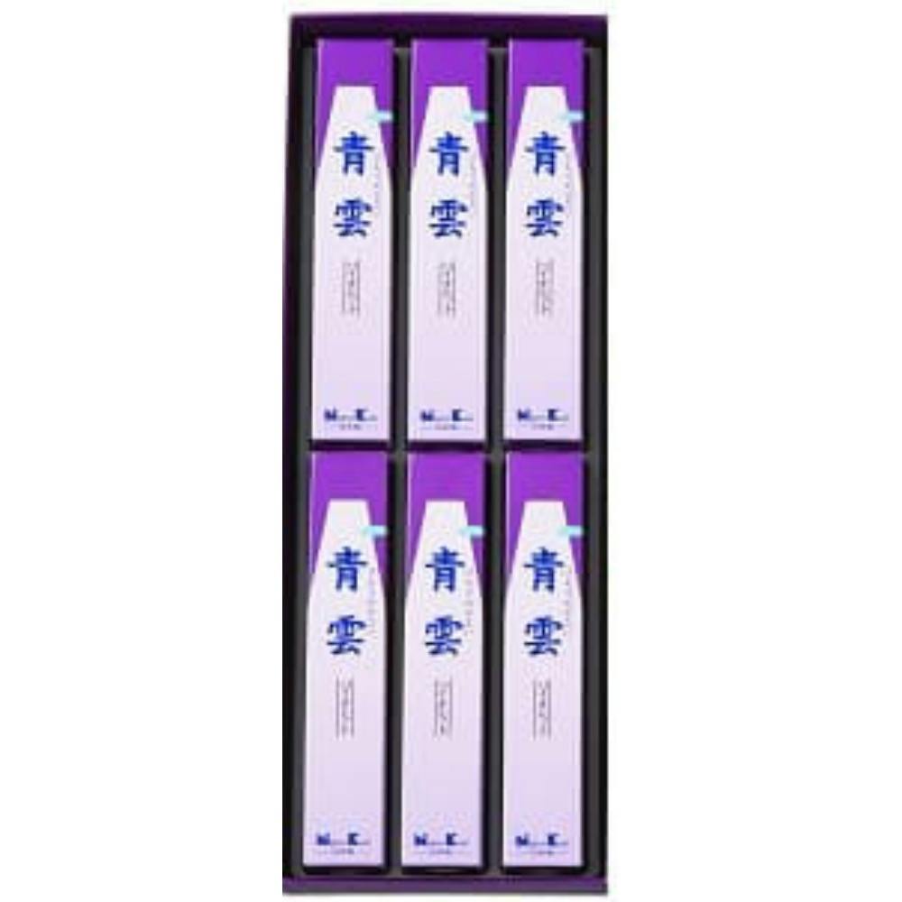 30点まとめ買い】青雲バイオレット 進物型サック6入 包装品 × 30