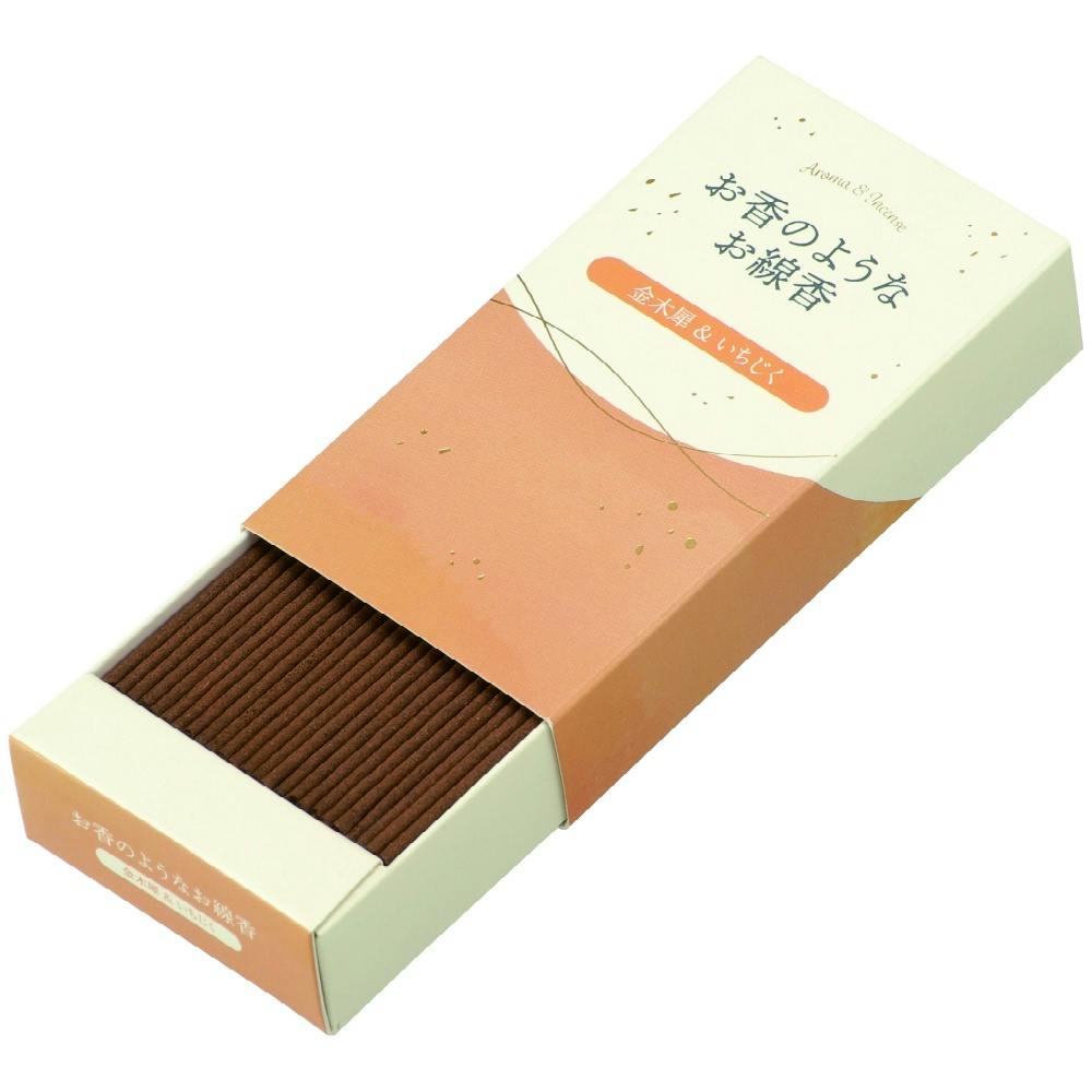 お香のようなお線香 金木犀&いちじく ×1点 #hrm-4901435215112 神具・仏具 お香のようなお線香 金木犀&いちじく ×1点 #hrm-4901435215112 神具・仏具