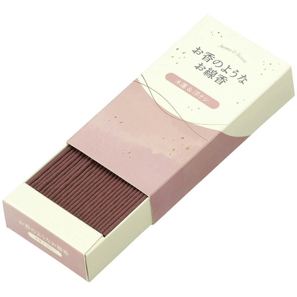 お香のようなお線香 木蓮&洋ナシ × 60点 #hrm-4901435215105 神具・仏具 お香のようなお線香 木蓮&洋ナシ × 60点 #hrm-4901435215105 神具・仏具