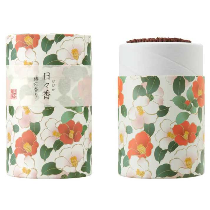 筒型線香 日々香 椿の香り ×1点【送料込み】 #hrm-4902125513709