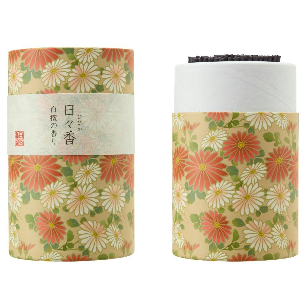 【6点まとめ買い】筒型線香 日々香 白檀の香り × 6点【送料込み】 ＃hrm-4902125513686