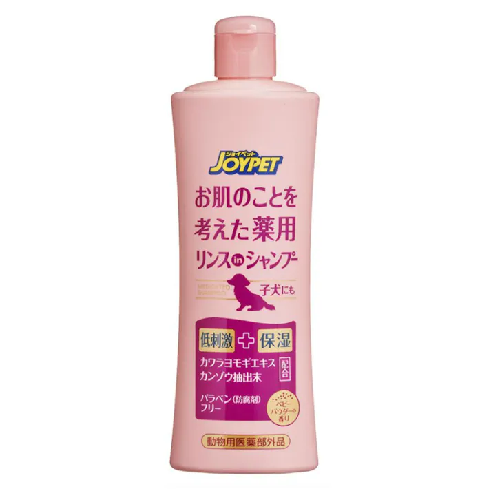 JOYPET お肌のことを考えた薬用リンスインシャンプー ベビーパウダー ×1点【送料込み】 #hrm-4973293002067