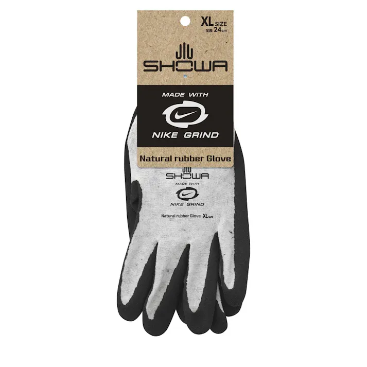 No.319 Natural rubber Glove 【XL】サイズ 天然ゴム製 手のひら コート 手袋 軍手 すべり止め ムレにくい【送料込み】 #hrm-4901792050135