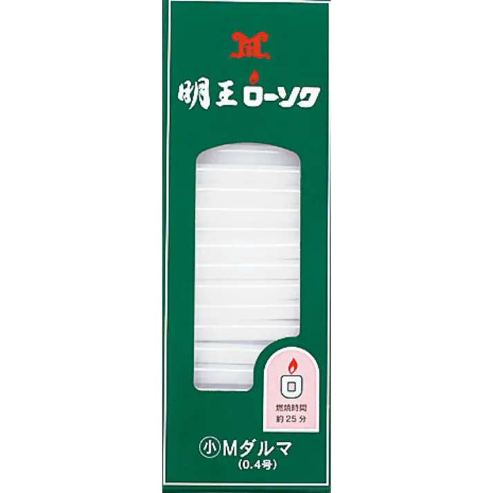 明王ローソク Mダルマ450G ×1点【送料込み】 #hrm-4902741100055