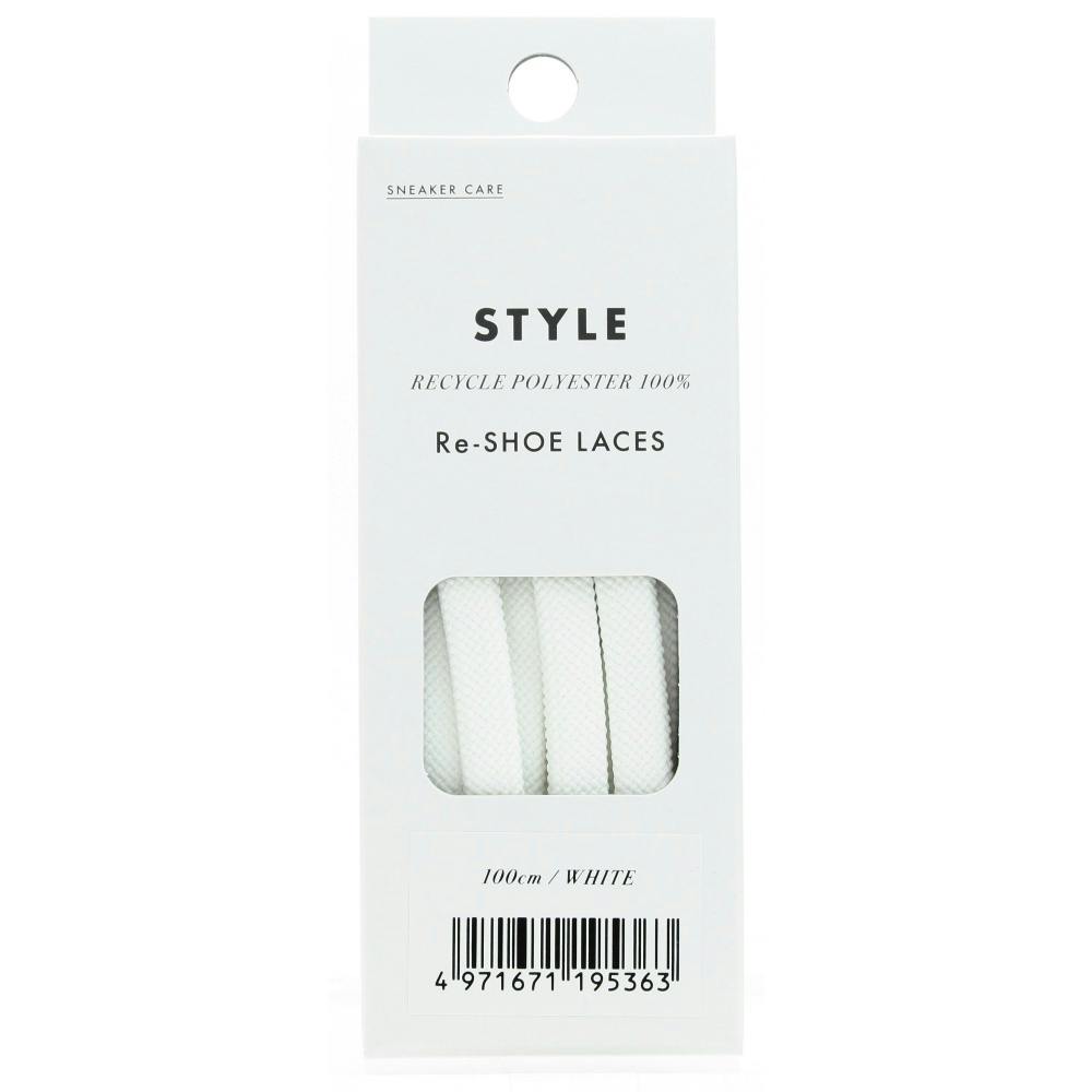 SNEAKER CARE Re-SHOE LACES 100センチ ホワイト × 10点 #hrm-4971671195363 シューケア用品 SNEAKER CARE Re-SHOE LACES 100センチ ホワイト × 10点 #hrm-4971671195363 シューケア用品