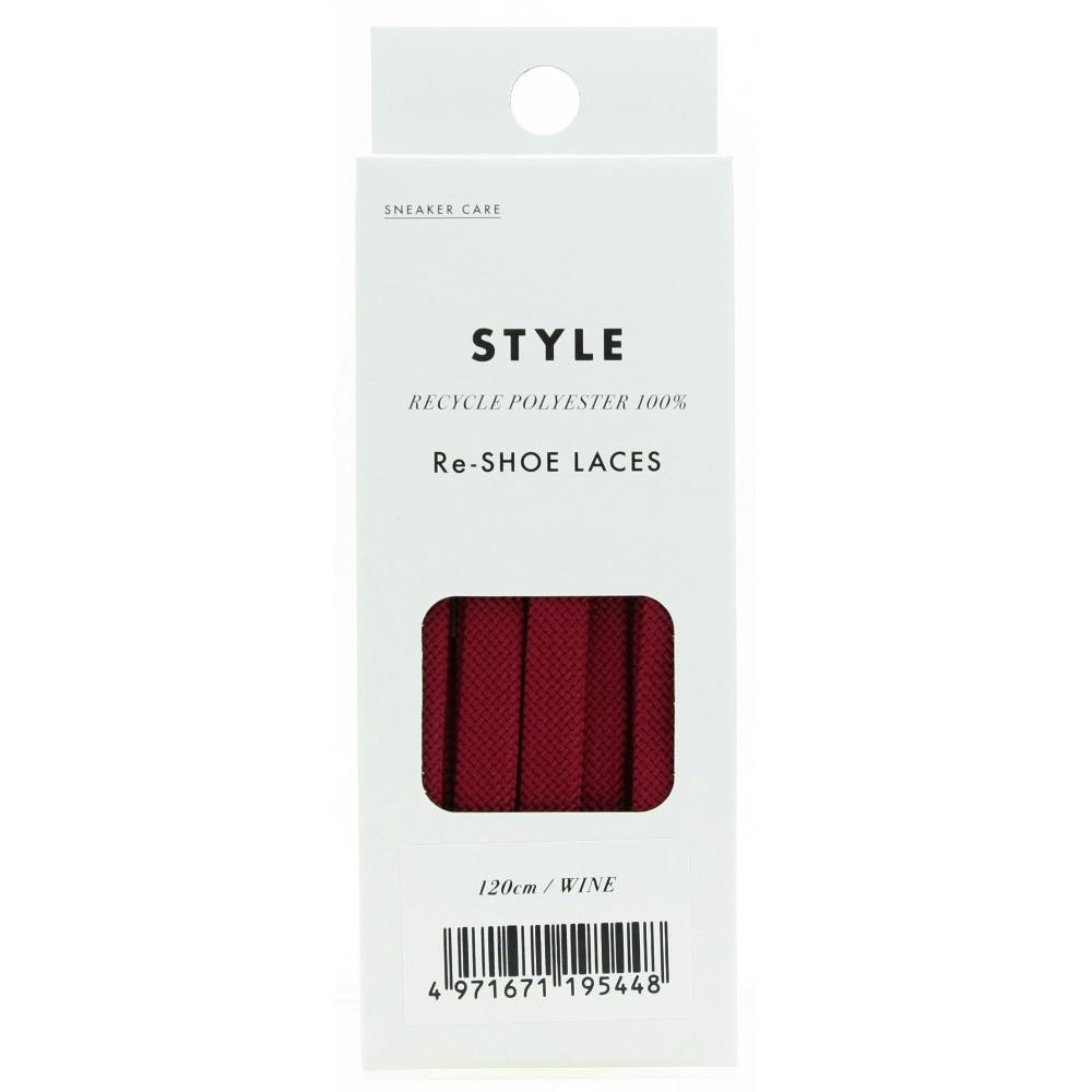 SNEAKER CARE Re-SHOE LACES 120センチ ワイン × 250点 #hrm-4971671195448 シューケア用品 SNEAKER CARE Re-SHOE LACES 120センチ ワイン × 250点 #hrm-4971671195448 シューケア用品