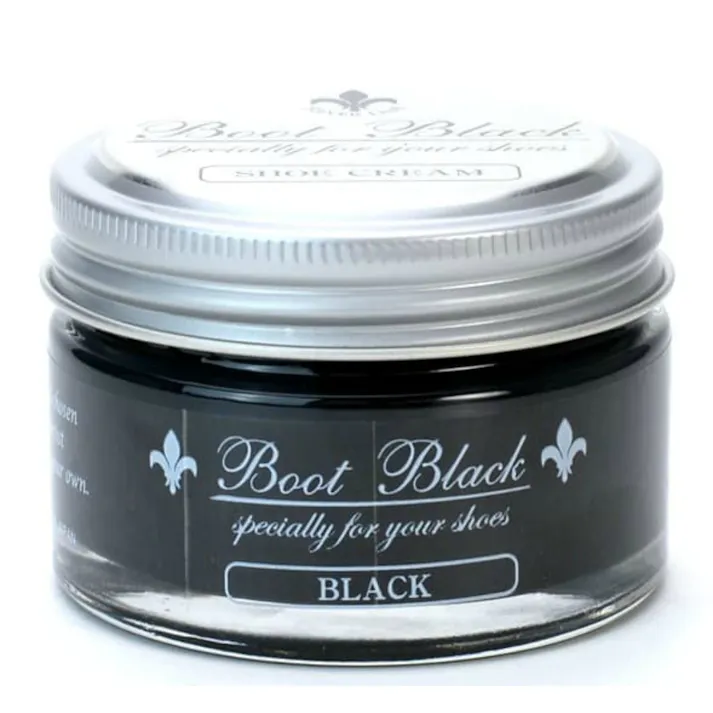 コロンブス ブートブラック ツヤ革専用クリーム シルバービン 黒 ×1点【送料込み】 #hrm-4971671174429