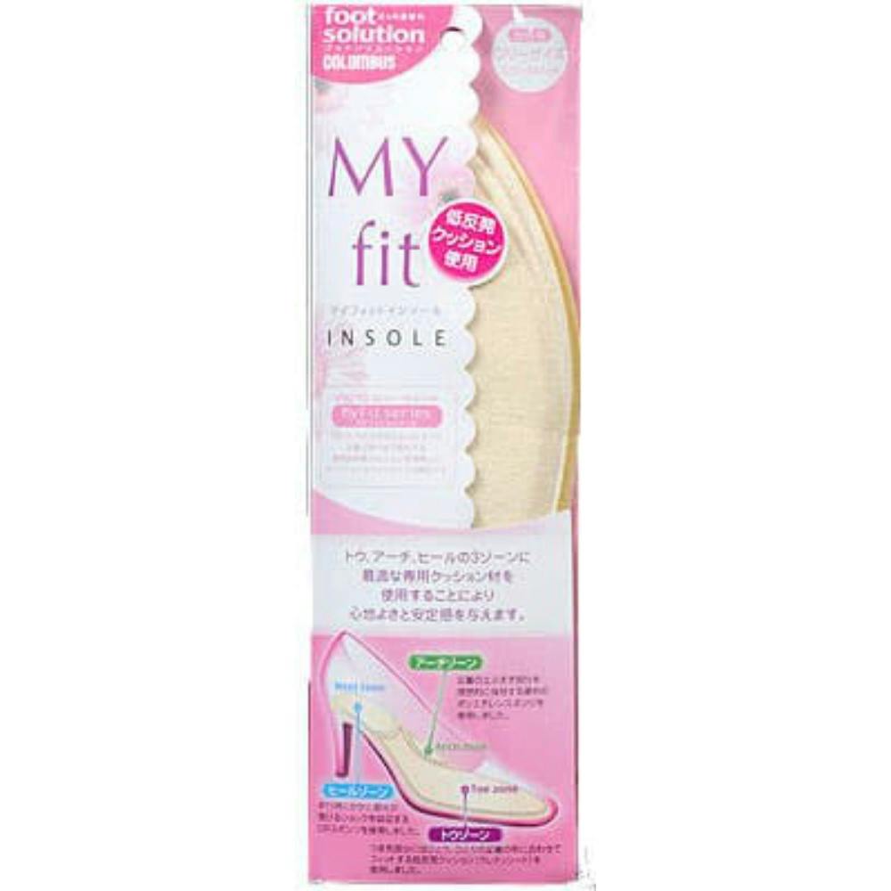 コロンブスMyFitインソール女性ベージュ ×1点 #hrm-4971671947344 シューケア用品