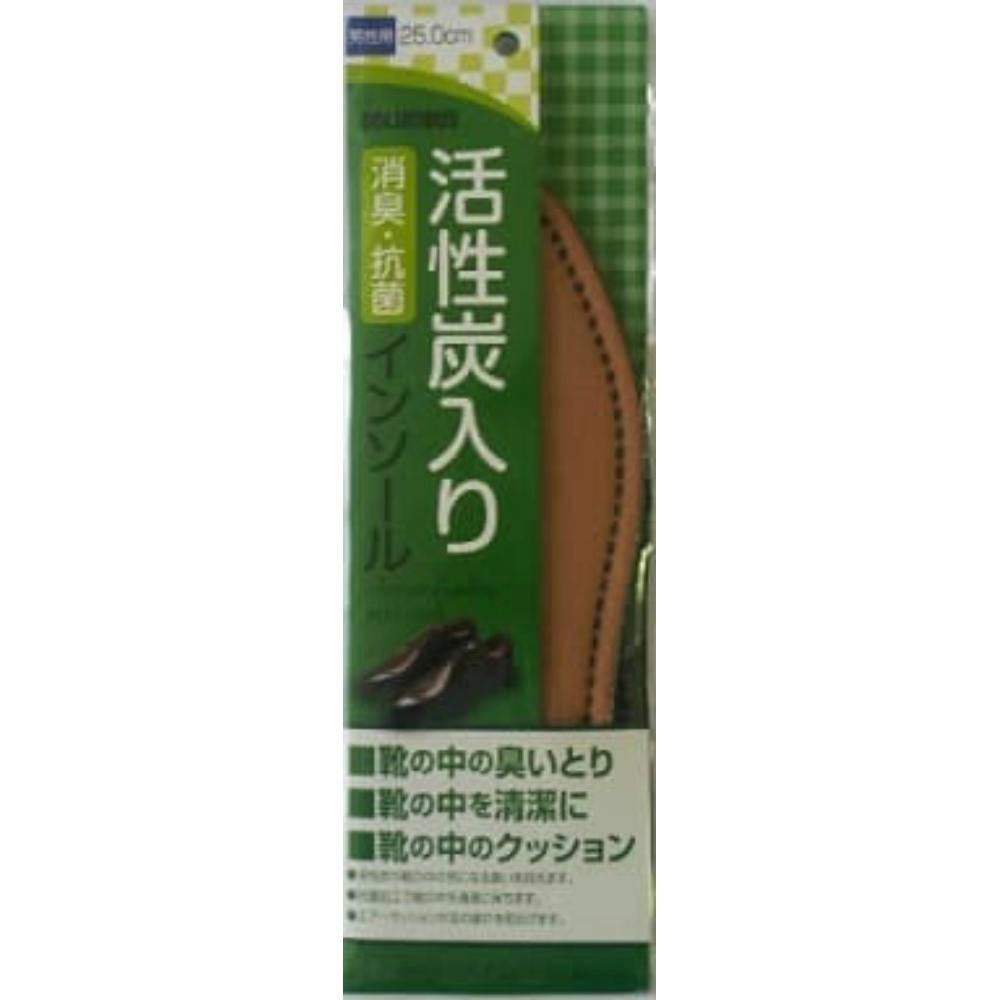 【10点まとめ買い】新活性炭男性 ２５．０センチ × 10点【送料込み】 ＃hrm-4971671173798