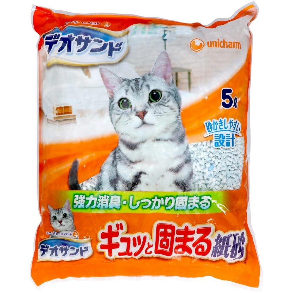 デオサンド 紙砂 5リットル ×1点 #hrm-4520699637845 ペット用品(犬) デオサンド 紙砂 5リットル ×1点 #hrm-4520699637845 ペット用品(犬)