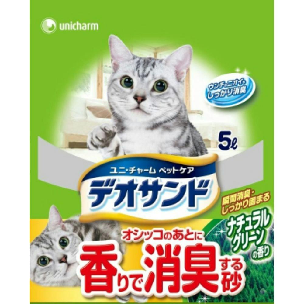 デオサンド オシッコのあとに香りで消臭する砂 ナチュラルグリーンの香り 5L ×1点 #hrm-4520699651599 ペット用品(犬) デオサンド オシッコのあとに香りで消臭する砂 ナチュラルグリーンの香り 5L ×1点 #hrm-4520699651599 ペット用品(犬)