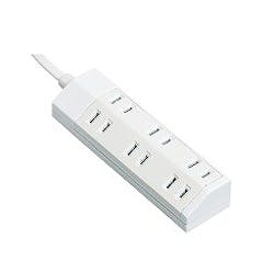 ザ・タップマルチシリーズ 6コ口 1m ホワイト WHA2916WKP