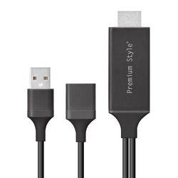 iPhone/iPadp HDMI~[OP[u 2m ubN P[uERlN^EA_v^[