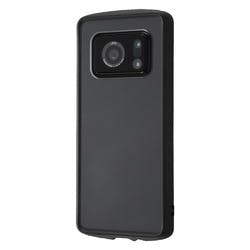 AQUOS R6 耐衝撃ハイブリッド Puffull/クリア/ブラック ケース・ストラップ AQUOS R6 耐衝撃ハイブリッド Puffull/クリア/ブラック ケース・ストラップ