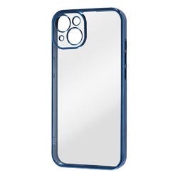 iPhone 13 Perfect Fit メタリックケース/ブルー ケース・ストラップ iPhone 13 Perfect Fit メタリックケース/ブルー ケース・ストラップ