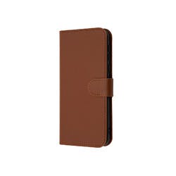 シンプルスマホ7/BASIOact2/シンプル6/actLS耐衝レザー マグ/BR