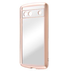 Google Pixel 7a 耐衝撃 TPUソフトケース METAMORU/ピンクゴールド ケース・ストラップ Google Pixel 7a 耐衝撃 TPUソフトケース METAMORU/ピンクゴールド ケース・ストラップ