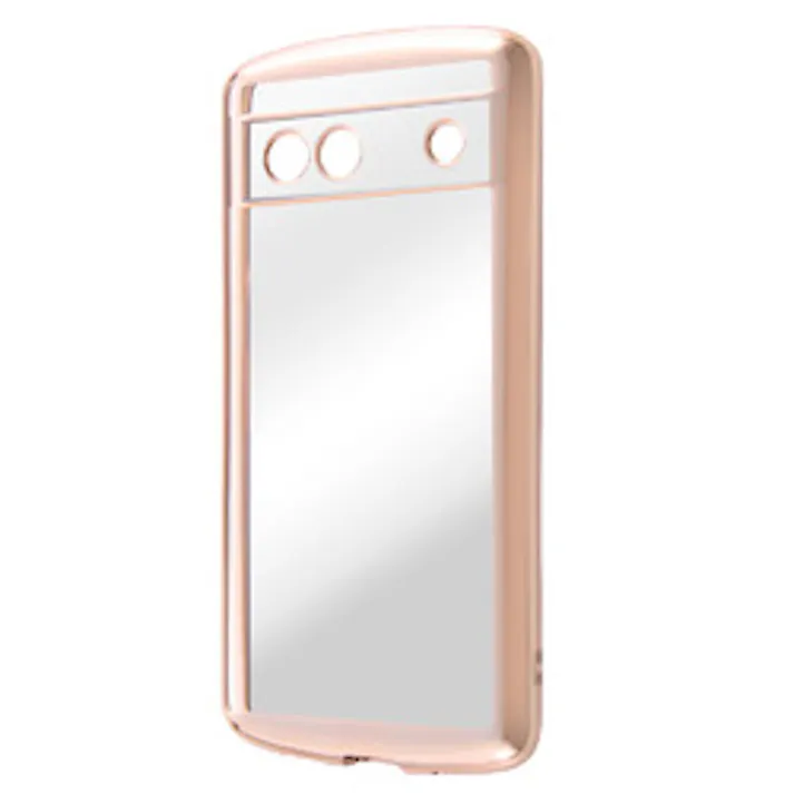 Google Pixel 7a 耐衝撃 TPUソフトケース METAMORU/ピンクゴールド