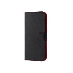 シンプルスマホ7/BASIOact2/シンプル6/actLS耐衝レザーマグ/BKRD