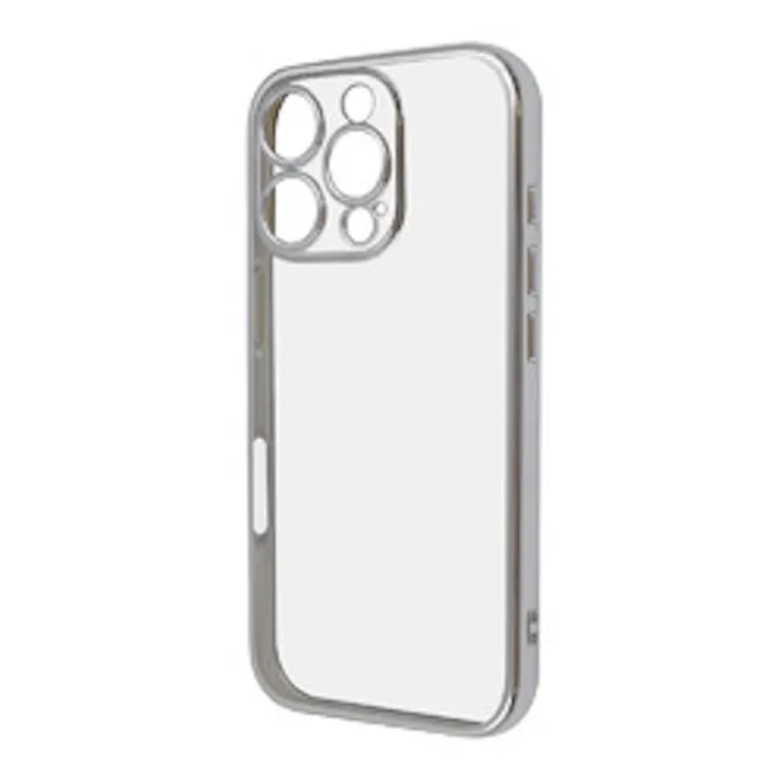 iPhone 16 Pro LS 精密 カメラ保護 衝撃 BP メタ TPUソフトケース/SV