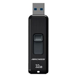 AS-032GU3-PSB ARCHISS USB3.2 USBフラッシュメモリ スライド式 32GB 記録メディア・記録媒体 AS-032GU3-PSB ARCHISS USB3.2 USBフラッシュメモリ スライド式 32GB 記録メディア・記録媒体