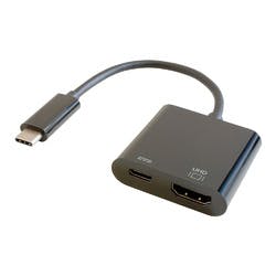 GP-CHDH/B Type-C HDMI変換アダプター(PD充電 対応)ブラック パソコン・周辺機器 GP-CHDH/B Type-C HDMI変換アダプター(PD充電 対応)ブラック パソコン・周辺機器