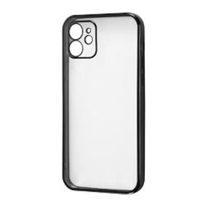 iPhone 12 Perfect Fit メタリック/ブラック