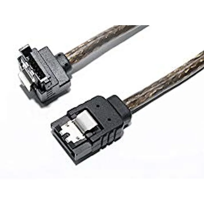 シリアルATA3ケーブル 片下L型 ラッチ付 SARL70GR