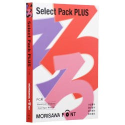 MORISAWA Font Select Pack PLUS(対応OS:WIN & MAC) パソコン・周辺機器 MORISAWA Font Select Pack PLUS(対応OS:WIN & MAC) パソコン・周辺機器