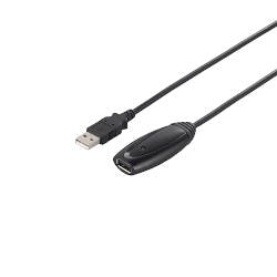 BSUAAR250BK USB2.0リピーターケーブル(A to A)5m ブラック パソコン・周辺機器 BSUAAR250BK USB2.0リピーターケーブル(A to A)5m ブラック パソコン・周辺機器