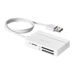 BSCR100U2WH USB2.0 マルチカードリーダー スタンダード ホワイト