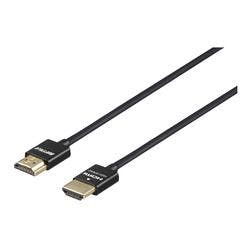 BSHD3S20BK HDMIケーブル スリムタイプ 2.0m ブラック テレビ・AV機器 BSHD3S20BK HDMIケーブル スリムタイプ 2.0m ブラック テレビ・AV機器