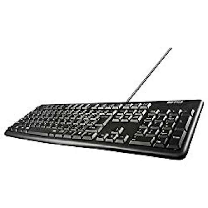 BSKBU100LBK USB有線スタンダードキーボードロングケーブル ブラック