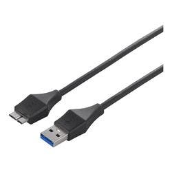 BSUAMBSU305BK USB3.0 A to microB XP[u 0.5m ubN p\REӋ@