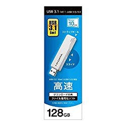 USB 3.1 Gen 1(USB 3.0)/2.0Ή USB[ zCg 128GB L^fBAEL^}