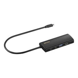 Type-C接続 ドッキングステーション PD対応 HDMI出力 ブラック パソコン・周辺機器 Type-C接続 ドッキングステーション PD対応 HDMI出力 ブラック パソコン・周辺機器