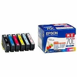 インクカートリッジ全7種19個（バラ売り可） IC6CL70 カラリオプリンター用 インクカートリッジ（6色パック