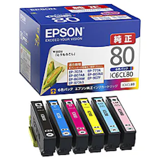 IC6CL80 インクカートリッジ(6色パック)