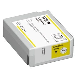 SJIC43P-Y ラベルプリンター用 インクカートリッジ(イエロー) インクカートリッジ・インクリボン SJIC43P-Y ラベルプリンター用 インクカートリッジ(イエロー) インクカートリッジ・インクリボン