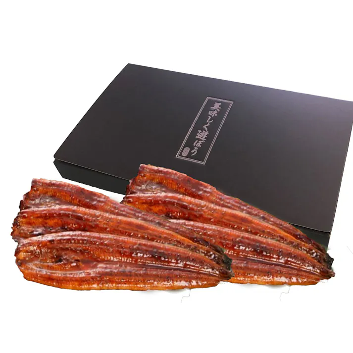 【冷凍】「鰻楽」 九州産 うなぎ蒲焼 6尾 送料込み 食品 #130215