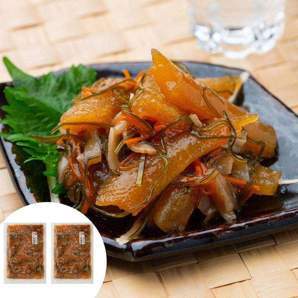 【冷凍】お徳用 北海道苫前「岡田商店」 数の子松前漬け B (500g×2) 送料込み 食品 ＃130320