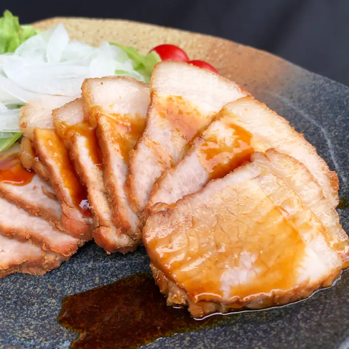 【冷凍】焼き豚P スライス焼豚 130g×12 送料込み 食品 #1430010