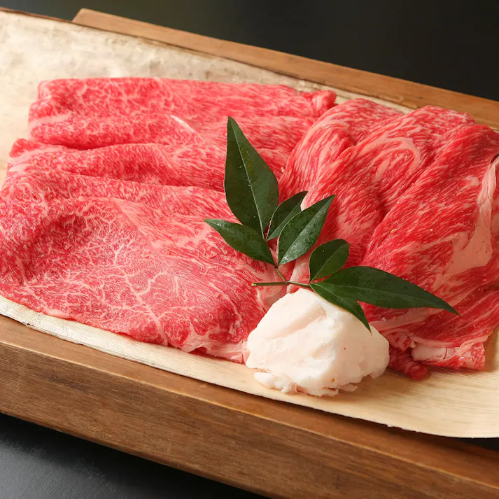 【冷凍】滋賀 「徳志満」 近江牛すきやき 600g (モモ・バラ) 送料込み 食品 #2400001